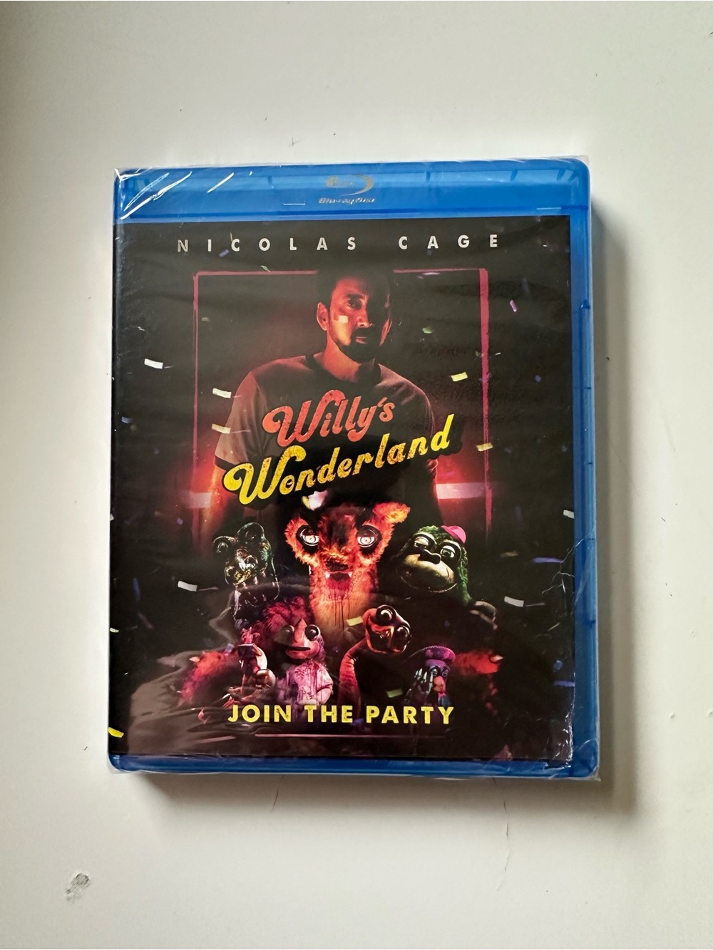 Willy's Wonderland (Blu-ray 2021) Nicolas Cage NEW